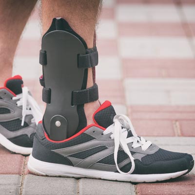 Supportive Foot Ware for Ankle Instability 